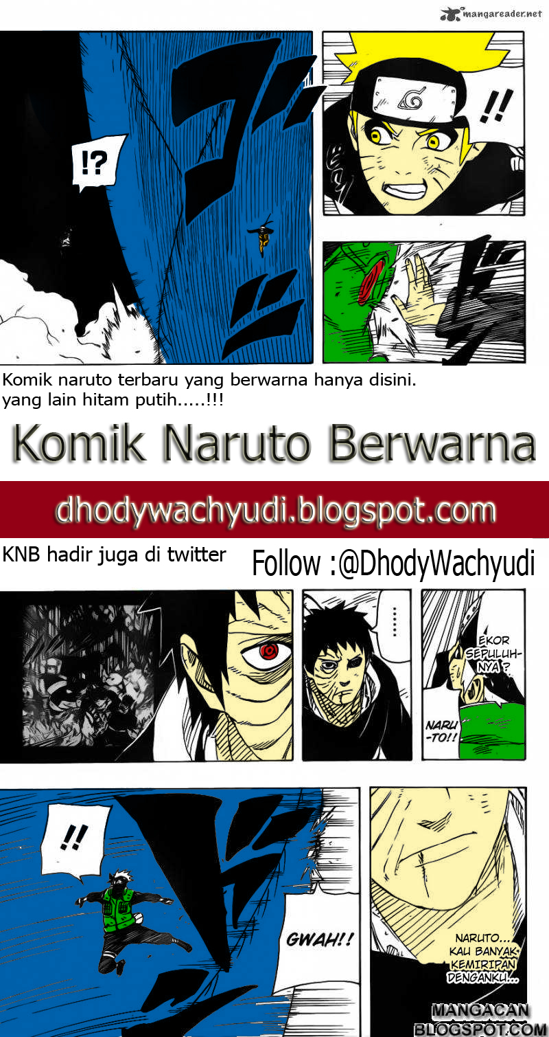 Komik Berwarna Komik Naruto Chapter 611 TIBA BERWARNA