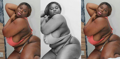 “Never be bullied to accept your body” – Nigerian plus sized lady says