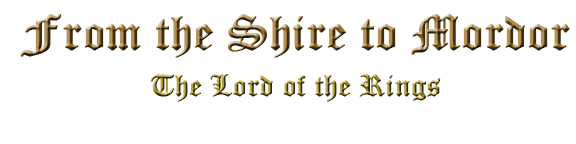From the Shire to Mordor