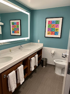 bathroom vanity with mirror