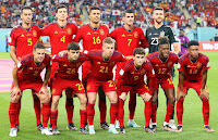 SELECCIÓN DE ESPAÑA. Temporada 2022-23. Sergio Busquets, Pau Torres, Rodri, Álvaro Morata, Unai Simón. César Azpilicueta, Pedri, Dani Olmo, Gavi, Nico Williams, Alejandro Balde. SELECCIÓN DE JAPÓN 2 SELECCIÓN DE ESPAÑA 1 Jueves 01/12/2022, 20:00 horas. XXII Copa Mundial de fútbol de la FIFA Catar 2022, fase de grupos, Grupo E, jornada 3. Khalifa, municipio de Rayán, Catar, estadio Internacional Khalifa: 44.851 espectadores. GOLES: ⚽0-1: 11’, Álvaro Morata. ⚽1-1: 48’, Ritsu Dōan. ⚽2-1: 51’, Ao Tanaka.