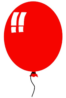 red balloon coincidence clipart