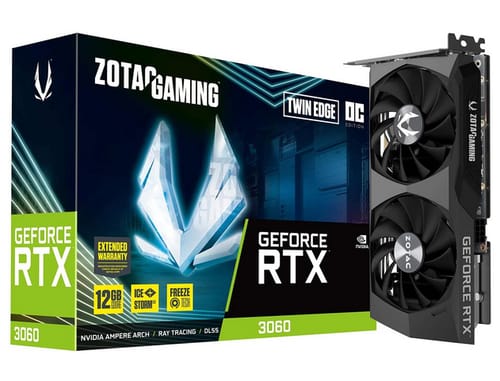 ZOTAC Gaming GeForce RTX 3060 Twin Edge OC Graphics Card