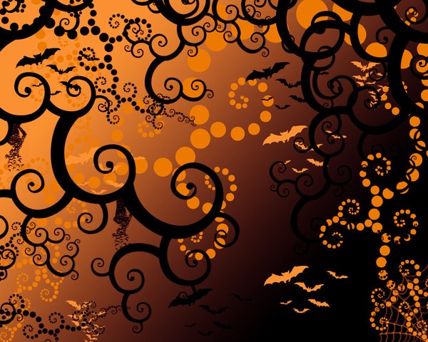 Time to think: Halloween wallpaper