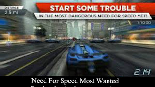 Need For Speed most wanted android game