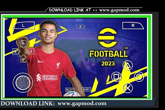 eFootball PES 23 New Update Transfer Winter 2023 PPSSPP Graphics HD Camera PS5