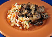 Кухня Гаити: свинина гриё