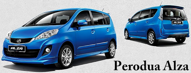 Perodua Alza - 10 Model Kereta Pilihan Rakyat Malaysia 2016