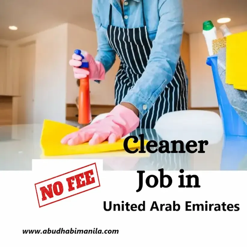 CLEANER jobs - UAE JOBS
