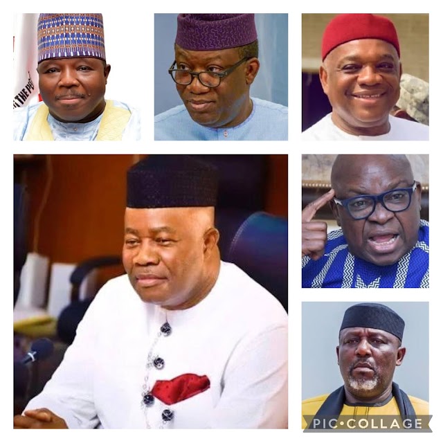 Senate President, Godswill Akpabio, Kalu, Fayemi, Okorocha Amongst 58 Ex-Governors EFCC Accuses Of Embezzlement, Looting Of Funds Over 25 Years.