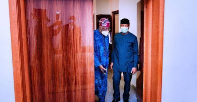 Bola Ahmed Tinubu met privately with Nigeria’s Vice President, Yemi Osinbajo over the weekend