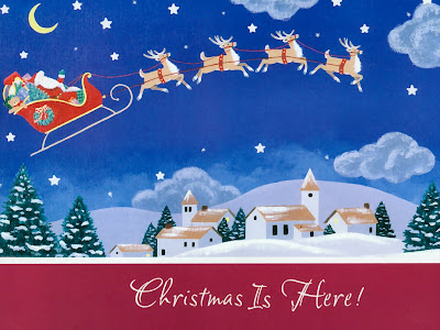 Free Christmas PowerPoint Background 24