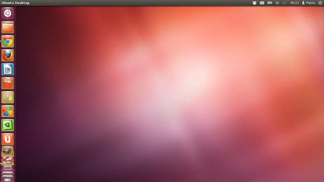 escritorio principal de Ubuntu 12.04