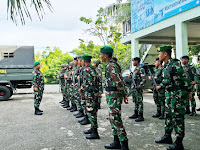 Patroli Gabungan Kodim Jayapura Jaga Keamanan Kota Pasca Pilkada Serentak 2024