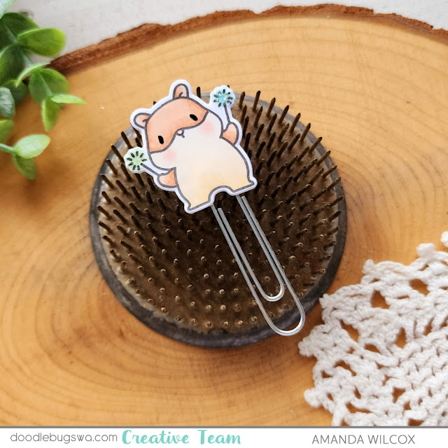 Mama Elephant Celebration Hamster Planner Clips