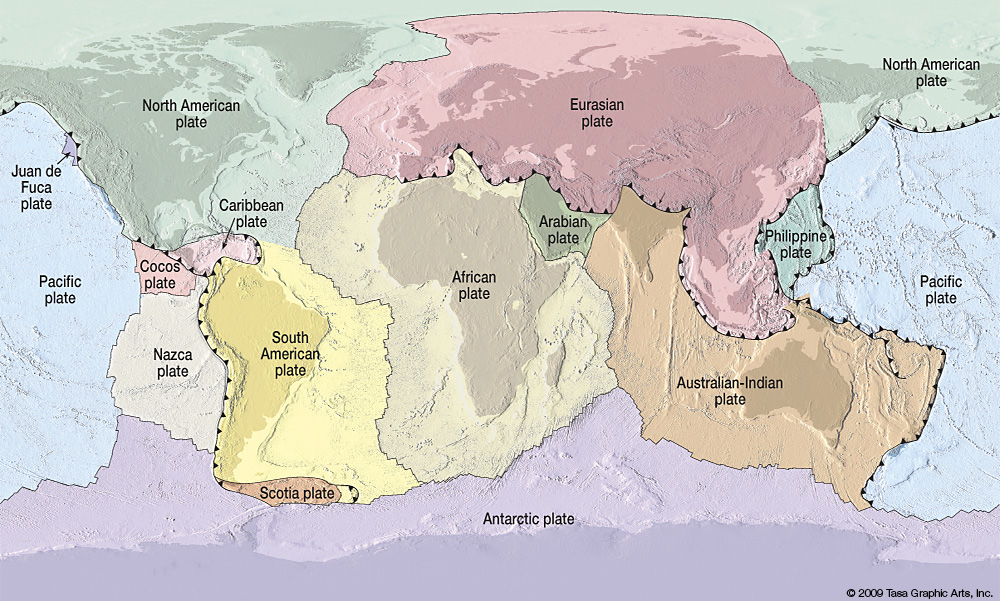 destructive plate boundary map. Worldwide Plate Boundaries.