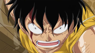 ワンピースアニメ マリンフォード頂上戦争 3大将 ルフィ かっこいい ONE PIECE Monkey D. Luffy