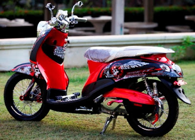 Foto Modifikasi Motor Yamaha Mio Fino