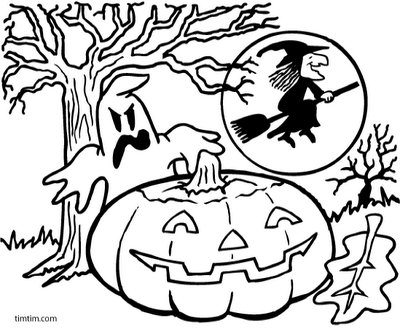 Halloween Coloring Pages