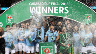 Manchester City FC Campeão da Copa da Liga Inglesa de 2017/18