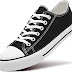 Best ZGR Women’s Canvas Low Top Sneaker Lace-up Classic Casual Shoes Black and White