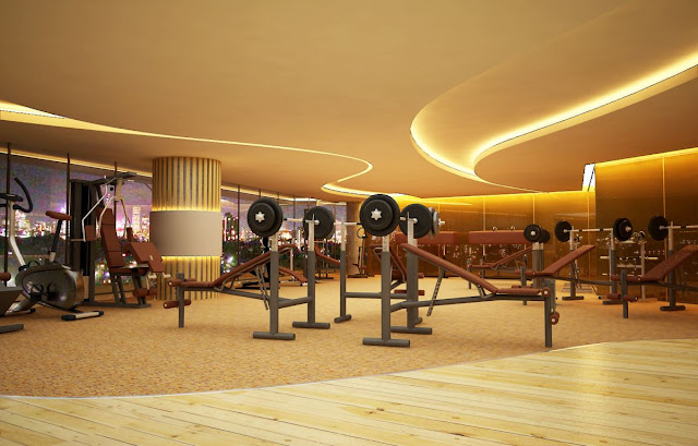 Phòng tập Gym của dự án 