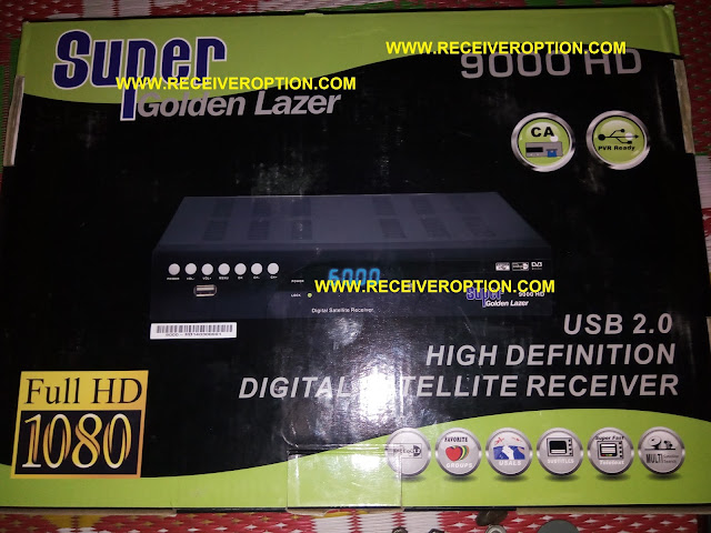 SUPER GOLDEN LAZER 9000 HD RECEIVER POWERVU KEY SOFTWARE