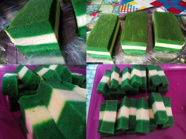 Resepi Kek Lumut Cheese Kukus - MekLISA