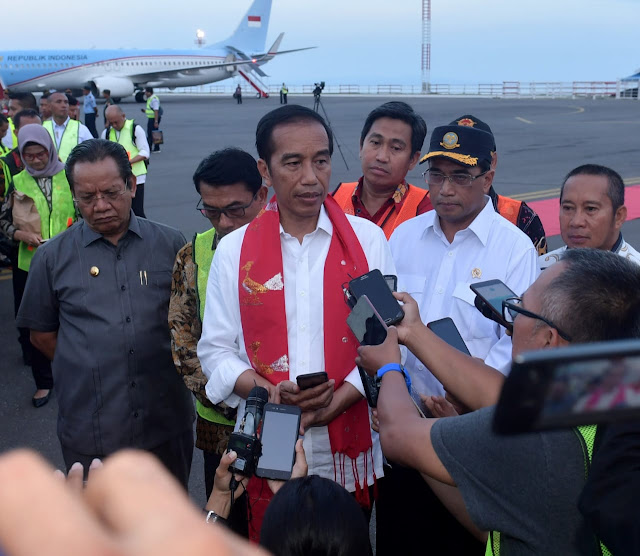 Pascabencana Tsunami, Presiden Jokowi Imbau Masyarakat Tetap Tenang dan Tak Terpancing Isu