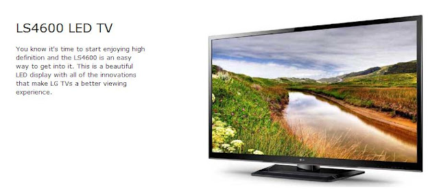 LG 55LS4600 55-Inch 1080p 120Hz LED LCD HDTV