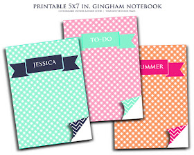 Cute Printable Mini Notebooks!