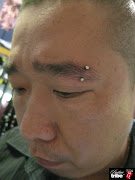 Eyebrow piercing. Posted by Vie G. Labels: Eyebrow piercing