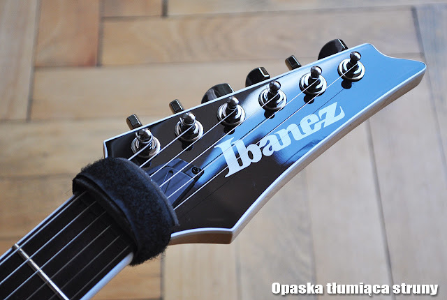 Opaska tłumiąca gitara, fretwrap