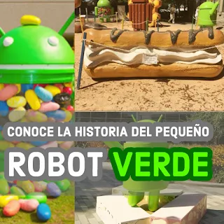 conoce la historia del pequeño robot verde