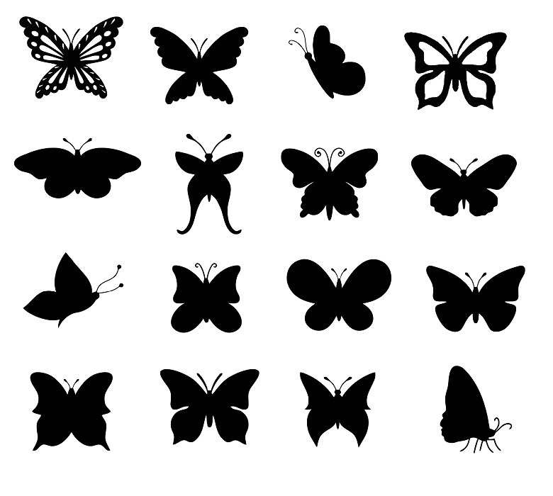 Download digitalfil: Butterfly svg,cut files,silhouette clipart ...