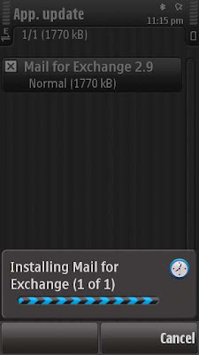 Mail for Exchange 2.9 Nokia 5800