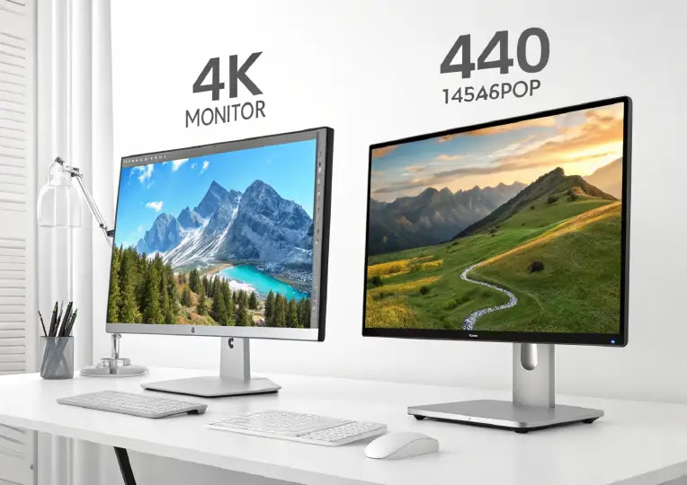 Ποιες είναι οι διαφορές μεταξύ 4K και 1440p οθονών;