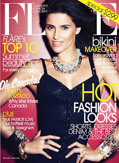 Nelly Furtado in Flare Magazine 