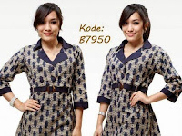 Model Baju Batik Modern Untuk Wanita