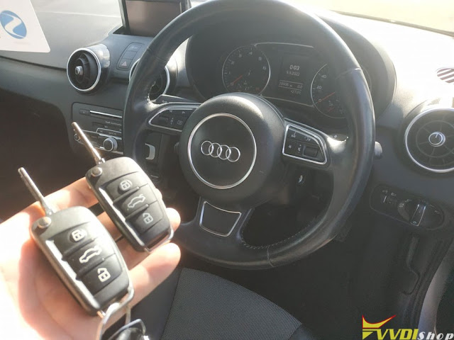 How to Add Audi A1 2018 ID48 Key with VVDI2 1