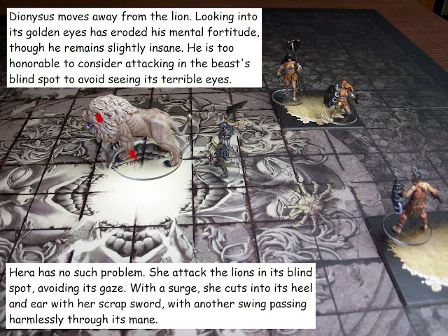 Kingdom Death Monster White Lion Level 4 Showdown