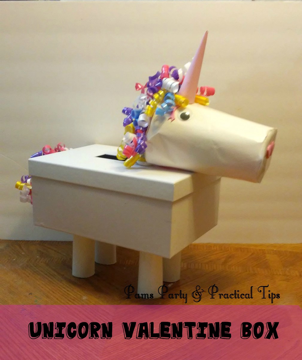 Make DIY Unicorn Valentines from Foam Hearts