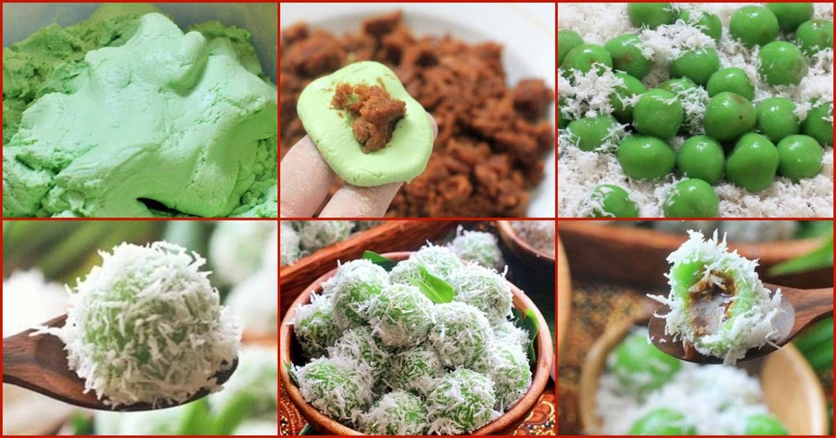 Resep Membuat Klepon Ketan Gula Merah No Kapur sirih. Lebih Kenyal, Enak dan Legit