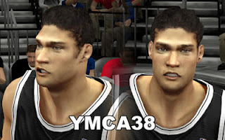 NBA 2K13 Brooklyn Nets Cyber Face Pack Mod