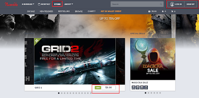 Buat Akun Untuk Login Pada "Humble Bundle" dan Kalian Bisa Cek Dulu Apakah Ada Game Gratis Yang Tersedia 2