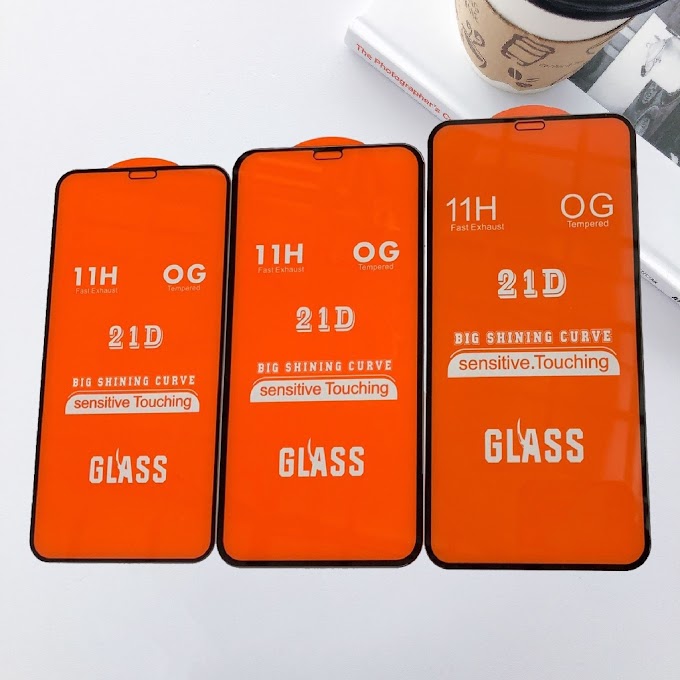 Kính cường lực Full màn 21D 6/6s/6plus/6s plus/7/8/7plus/8plus/x/xs/xs max/11/11pro max - Awifi Case D1-3