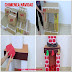 Manualidades chimena navidad cajas cartón recicladas