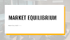 Market Equilibrium || explain with graphical representation || Shifts in the demand and supply curve