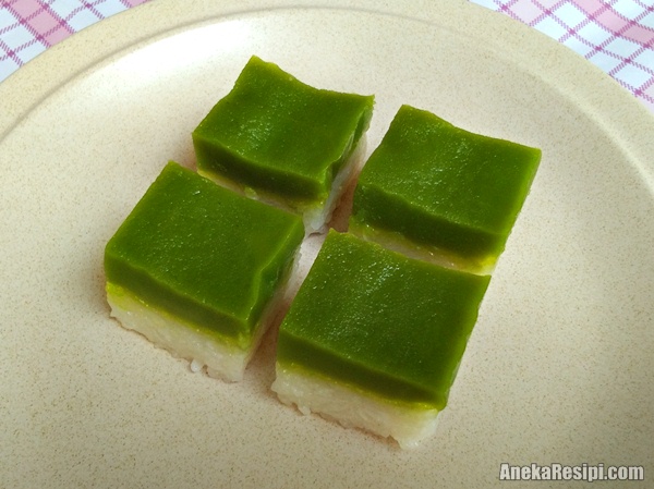 Resepi Kuih Seri Muka Sukatan Cawan