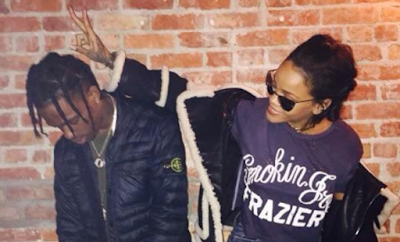 TRAVI$ SCOTT É APANHADO AOS AMASSOS COM RIHANNA NO AFTER PARTY NEW YORK FASHION WEEK